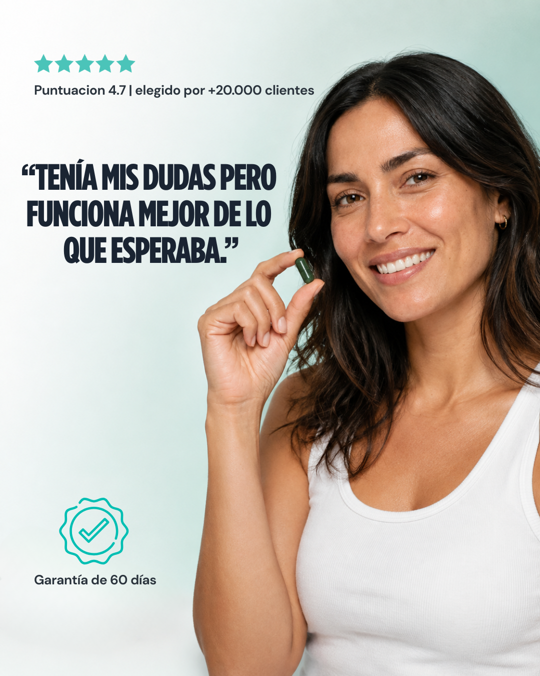 GELOS | El desodorante que se toma.