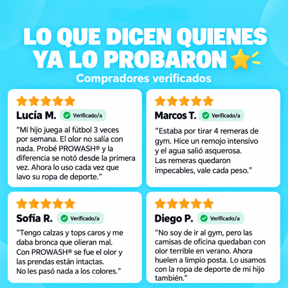 PROWASH | Booster de Lavado Profundo